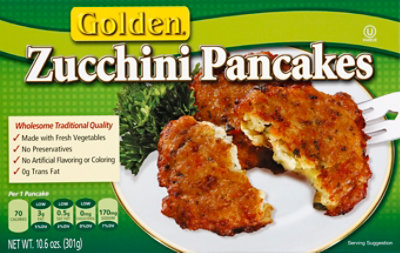 Golden Pancakes Zucchini 8 Count - 10.6 Oz - Image 2