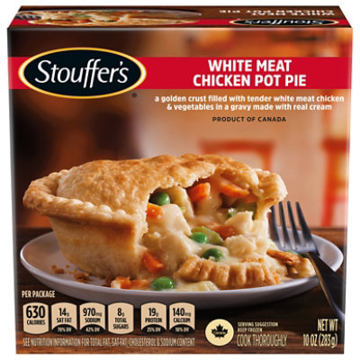 Stouffer's White Meat Chicken Pot Pie Frozen Meal - 10 Oz - safeway