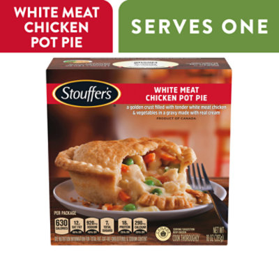  STOUFFERS Classics Meal Pot Pie White Meat Chicken - 10 Oz 