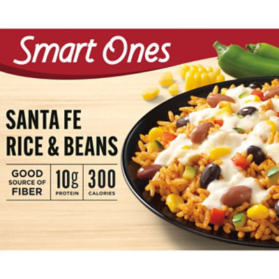 Smart Ones Santa Fe Rice & Beans Frozen Meal - 9 Oz - Image 1