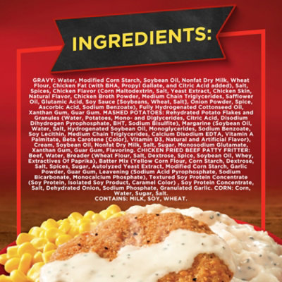 Banquet Chicken Fried Beef Steak Frozen Meal - 10 Oz - Image 3