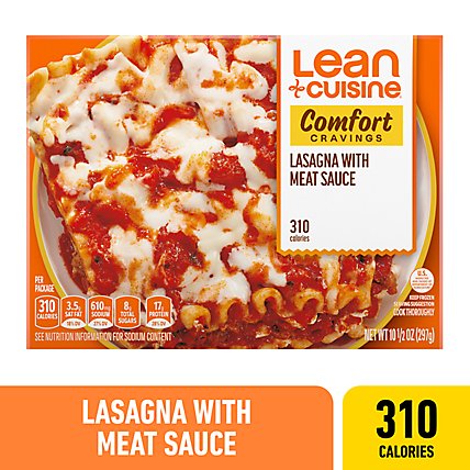 Lean Cuisine Favorites Lasagna With Meat Sauce Frozen Meal - 10.5 Oz - Image 1