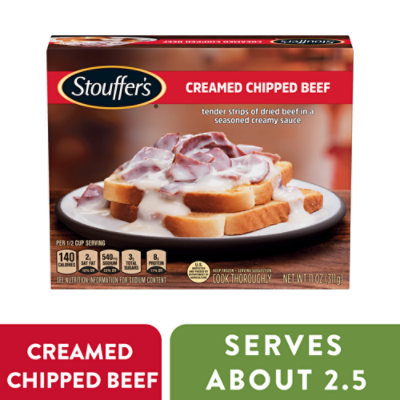 Stouffer's Creamed Chipped Beef Frozen Meal - 11 Oz