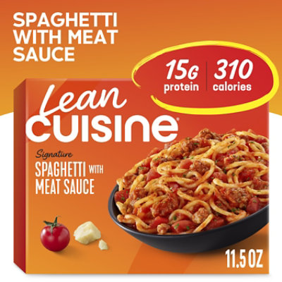 LEAN CUISINE Protein Kick Spaghetti with Meat Sauce Frozen Entree