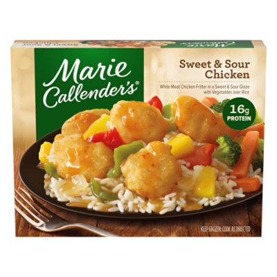 Marie Callender's Sweet & Sour Chicken Frozen Dinner - 14 Oz