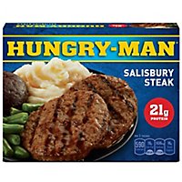 Hungry-Man Salisbury Steak Frozen Dinner - 16 Oz - Image 2