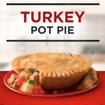 Banquet Frozen Turkey Pot Pie Frozen Dinner - 7 Oz - Image 2