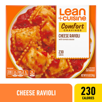 LEAN CUISINE Comfort Cravings Cheese Ravioli Frozen Entree Box - 8.5 Oz - Image 1