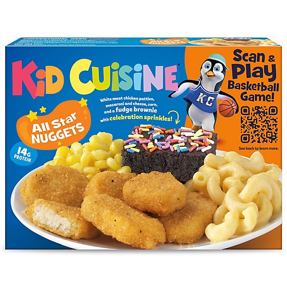 Kid Cuisine All Star Nuggets Frozen Meal - 8.8 Oz