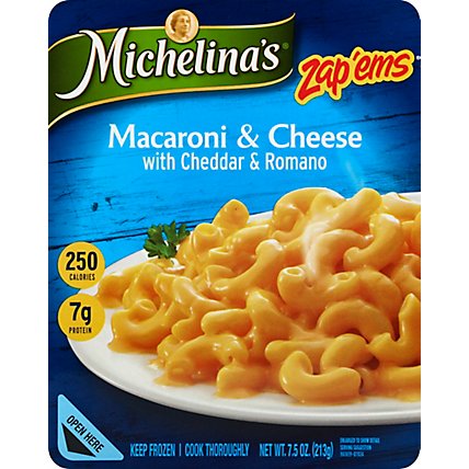 Michelinas Zap Ems Macaroni & Cheese With Cheddar & Romano - 7.5 Oz - Image 2