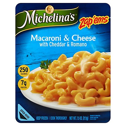 Michelinas Zap Ems Macaroni & Cheese With Cheddar & Romano - 7.5 Oz - Image 1
