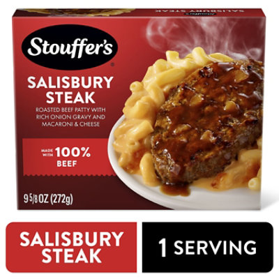 Stouffer's Salisbury Steak Individual Frozen Meal - 9.62 Oz - Image 1