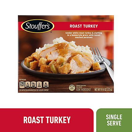 Stouffer's Roast Turkey Frozen Meal - 9.625 Oz - Image 1