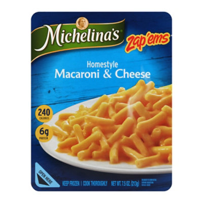 Michelinas Zap Ems Frozen Meal Macaroni & Cheese Homestyle - 7.5 Oz - Image 1