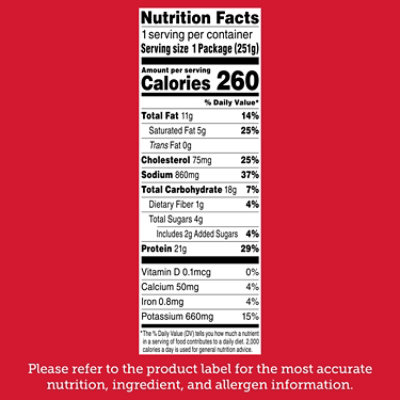 Stouffer's Baked Chicken Frozen Meal - 8.87 Oz - Image 4