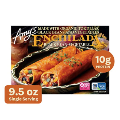 Amy's Black Bean Vegetable Enchilada - 9.5 Oz