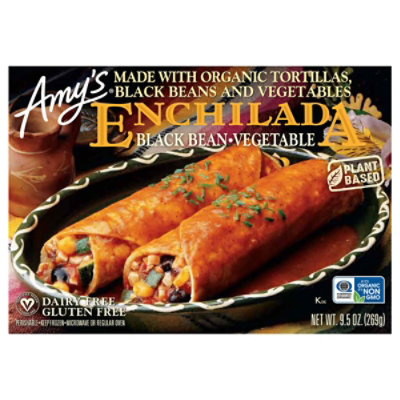 Amy's Black Bean Vegetable Enchilada - 9.5 Oz - Image 3