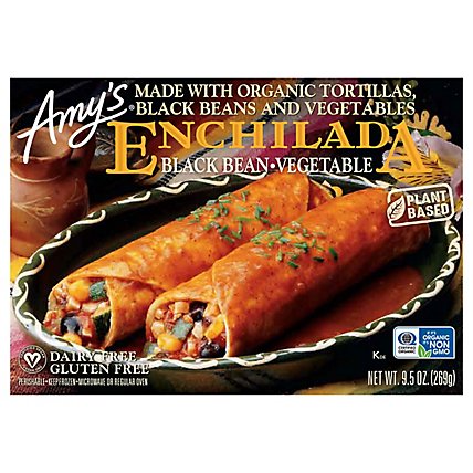 Amy's Black Bean Vegetable Enchilada - 9.5 Oz - Image 1