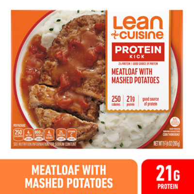 Lean Cuisine Features Meatloaf With Mashed Potatoes Frozen Meal - 9.37 Oz