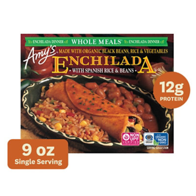 Amy's Black Bean Enchilada Whole Meal - 10 Oz