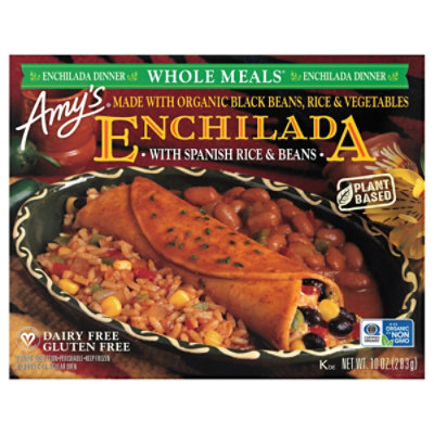 Amy's Black Bean Enchilada Whole Meal - 10 Oz - Image 3