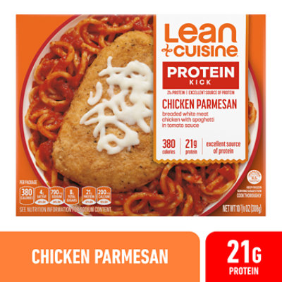 LEAN CUISINE Protein Kick Chicken Parmesan Frozen Entree Box - 10.875 Oz - Image 1