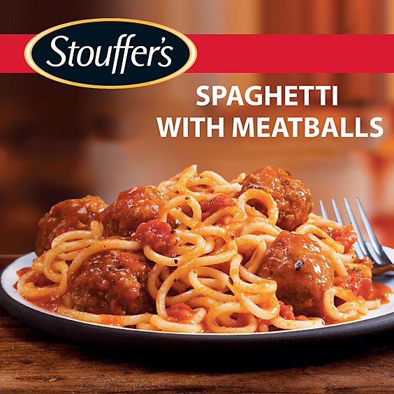 Stouffer's Spaghetti With Meatballs Frozen Meal - 12.625 Oz