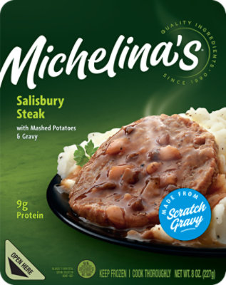 Michelinas Frozen Meal Salisbury Steak - 8 Oz - Image 1