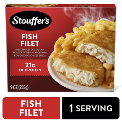 Stouffer's Fish Filet Frozen Meal - 9 Oz - Image 1