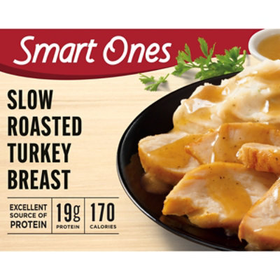 Smart Ones Slow Roasted Turkey Breast with Gravy & Mashed Potatoes Frozen Meal Box - 9 Oz