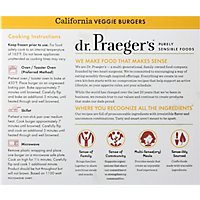 Dr. Praegers Burgers Veggie California 4 Count - 10 Oz - Image 6