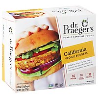 Dr. Praegers Burgers Veggie California 4 Count - 10 Oz - Image 1