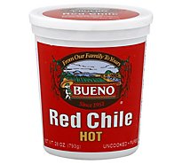 Bueno Puree Uncooked Red Chile Hot - 28 Oz