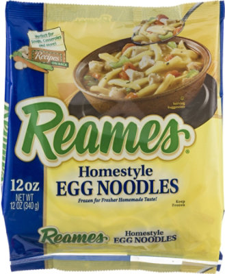 Reames Frozen Food Pasta Egg Noodles 12 Oz Vons