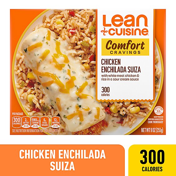 LEAN CUISINE Comfort Cravings Chicken Enchilada Suiza Frozen Entree Box - 9 Oz