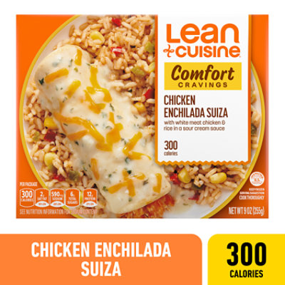 LEAN CUISINE Comfort Cravings Chicken Enchilada Suiza Frozen Entree Box - 9 Oz