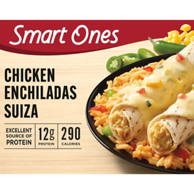  Smart Ones Delicious Mexican Flavors Meal Chicken Enchiladas Suiza - 9 Oz 