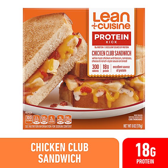 Lean Cuisine Features Chicken Club Panini Frozen Meal - 6 Oz