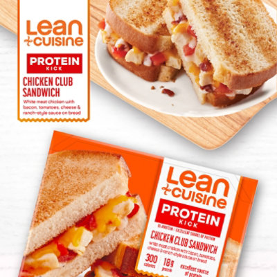 Lean Cuisine Features Chicken Club Panini Frozen Meal - 6 Oz - Image 2