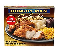 HUNGRY-MAN Selects Frozen Meal Classic Fried Chicken - 16 Oz