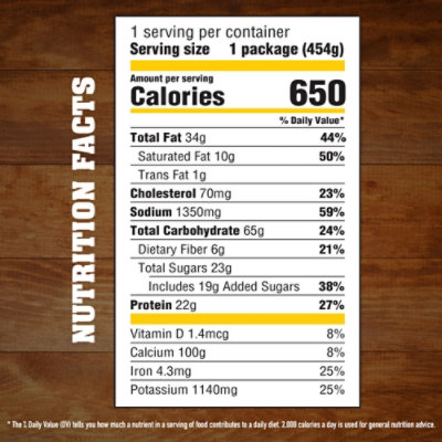 Hungry-Man Homestyle Meatloaf - 16.5 Oz - Image 4