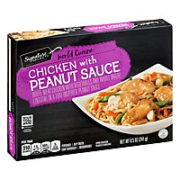 Signature SELECT Frozen Meal Chicken With Peanut Sauce - 9 Oz - Image 1