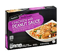Signature SELECT Frozen Meal Chicken With Peanut Sauce - 9 Oz