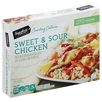 Signature SELECT Frozen Meal Sweet & Sour Chicken - 10 Oz - Image 1