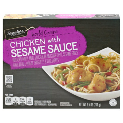 Signature SELECT Sesame Chicken Frozen Meal - 9 Oz - Image 4