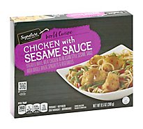 Signature SELECT Frozen Meal Sesame Chicken - 9 Oz