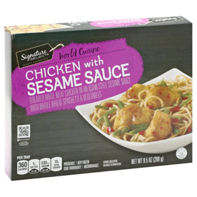  Signature SELECT Frozen Meal Sesame Chicken - 9 Oz 