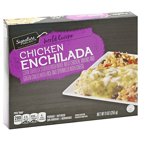 Signature SELECT Frozen Meal Chicken Enchilada - 9 Oz