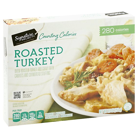 Signature SELECT Frozen Meal Roasted Turkey - 9.75 Oz