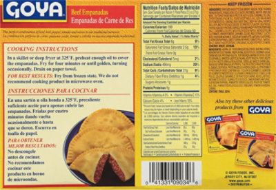 Goya Empanadillas Pastelillo - 9.5 Oz - Image 6